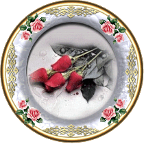 Assiette Roses